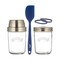 Kilner Sourdough Starter Set, 2 Glass Jars with Spatula and Measuring Markers